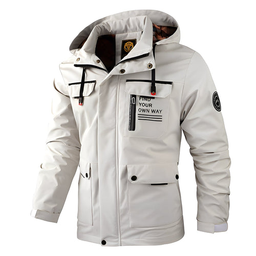R&B | Wetterfest, Dicke Outdoor-Jacke für Männer