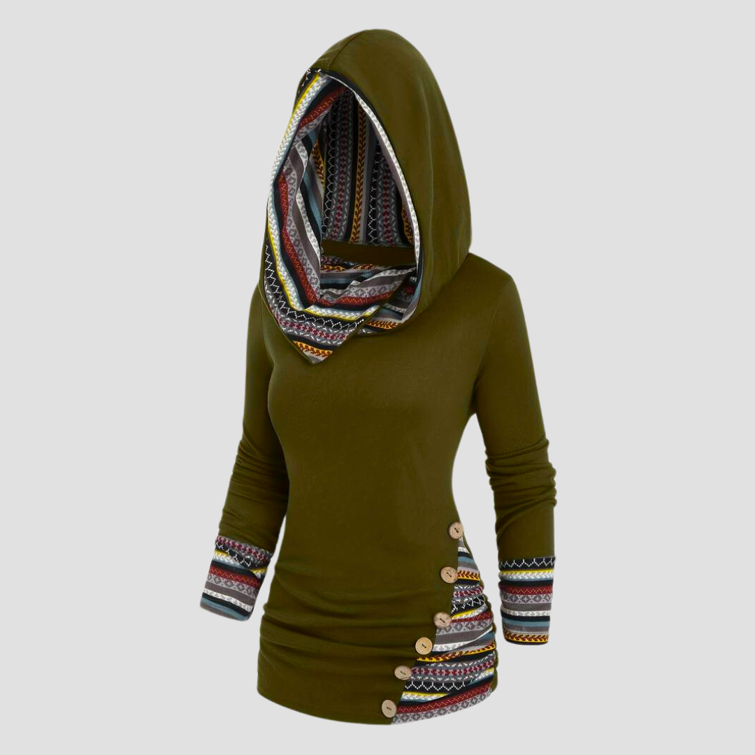 R&B | Boho-Stil Damenhoodie