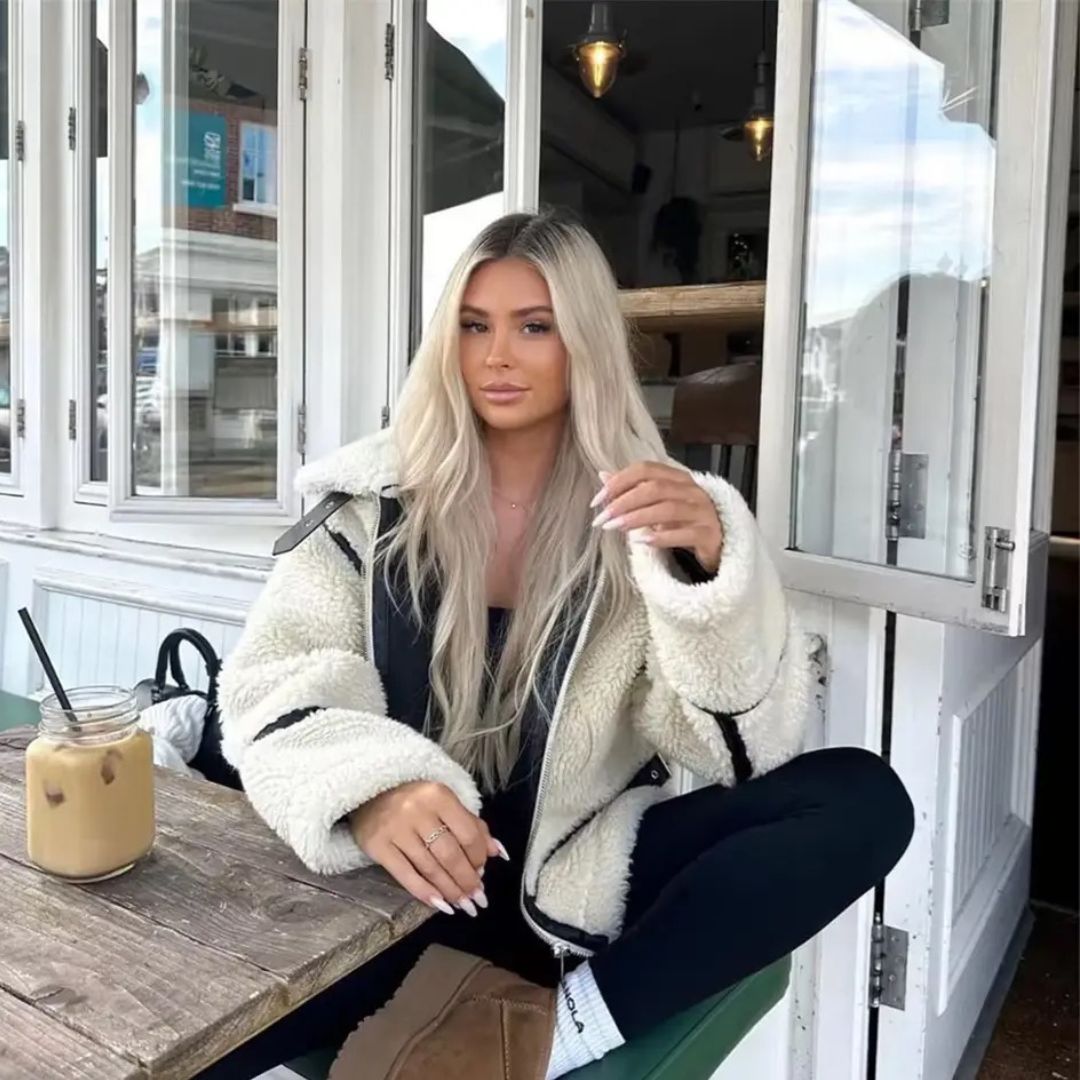 R&B | Teddyjacke mit Gemütlichem Futter
