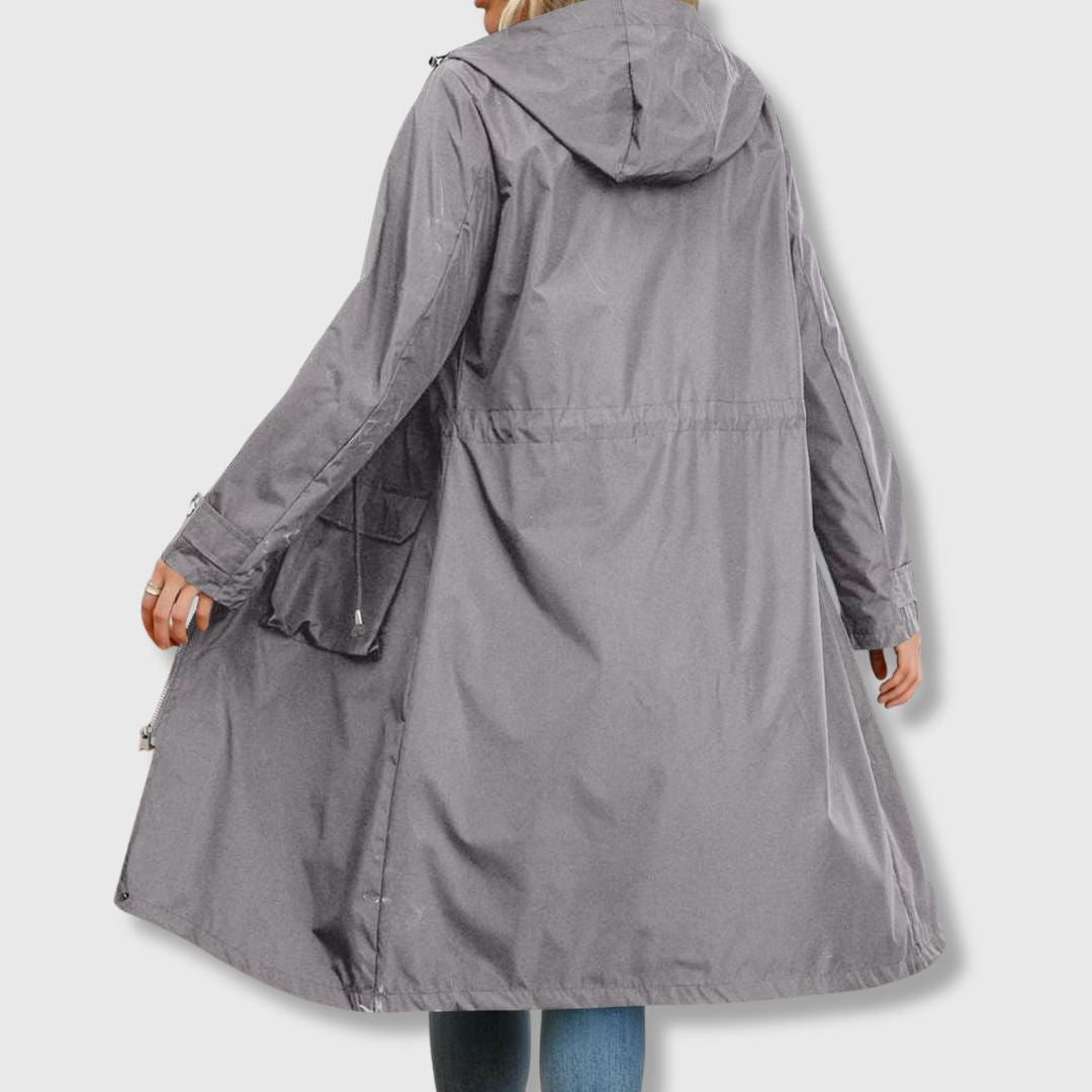 R&B | Lange Jacke mit Klassischer Silhouette