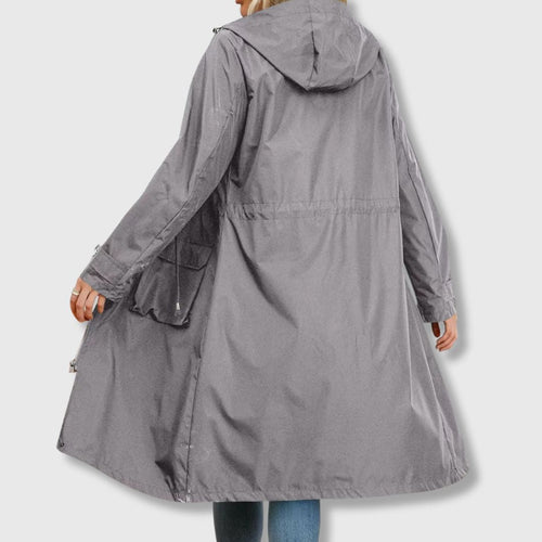 R&B | Lange Jacke mit Klassischer Silhouette