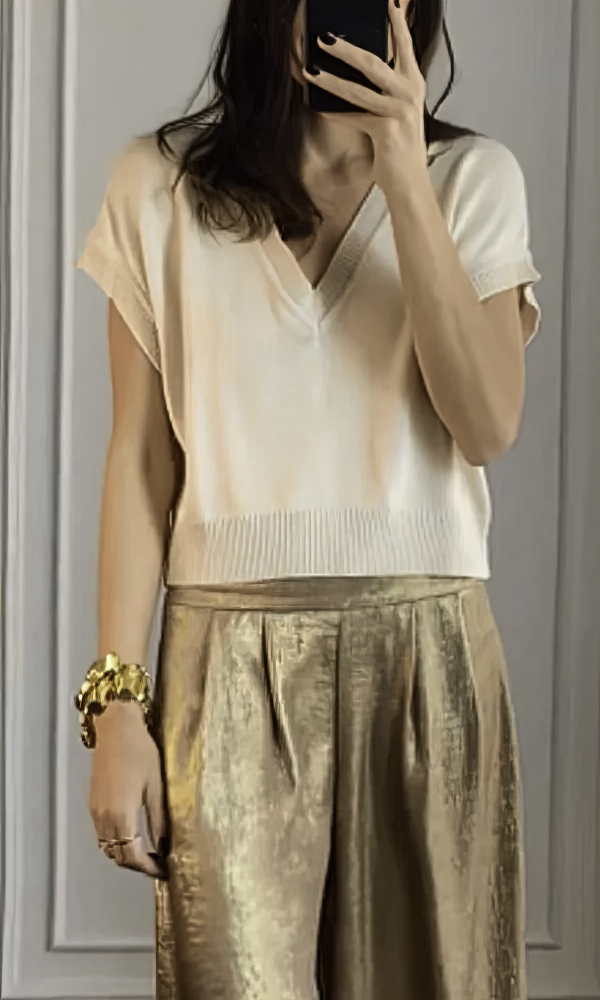 Damen Top- und Hosen-Set mit Bequemem Schnitt & Stylischem Design | EB