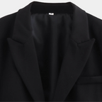 R&B | Cropped Blazerjacke Maßgeschneiderte Langarm Open Front
