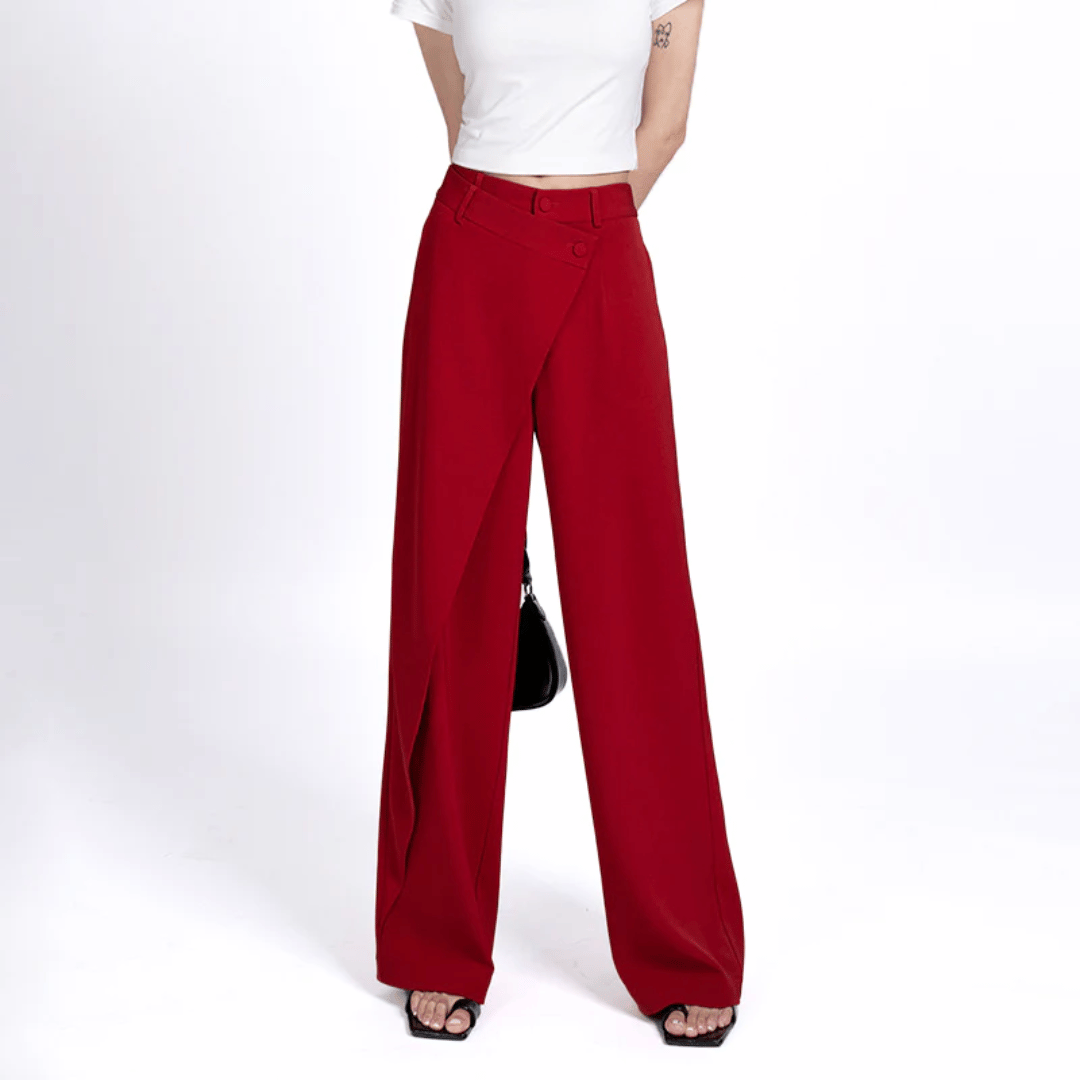 R&B | Weit geschnittene Hose - Asymmetrisch & Luxuriös Weit geschnitten von Isabella Vionnet