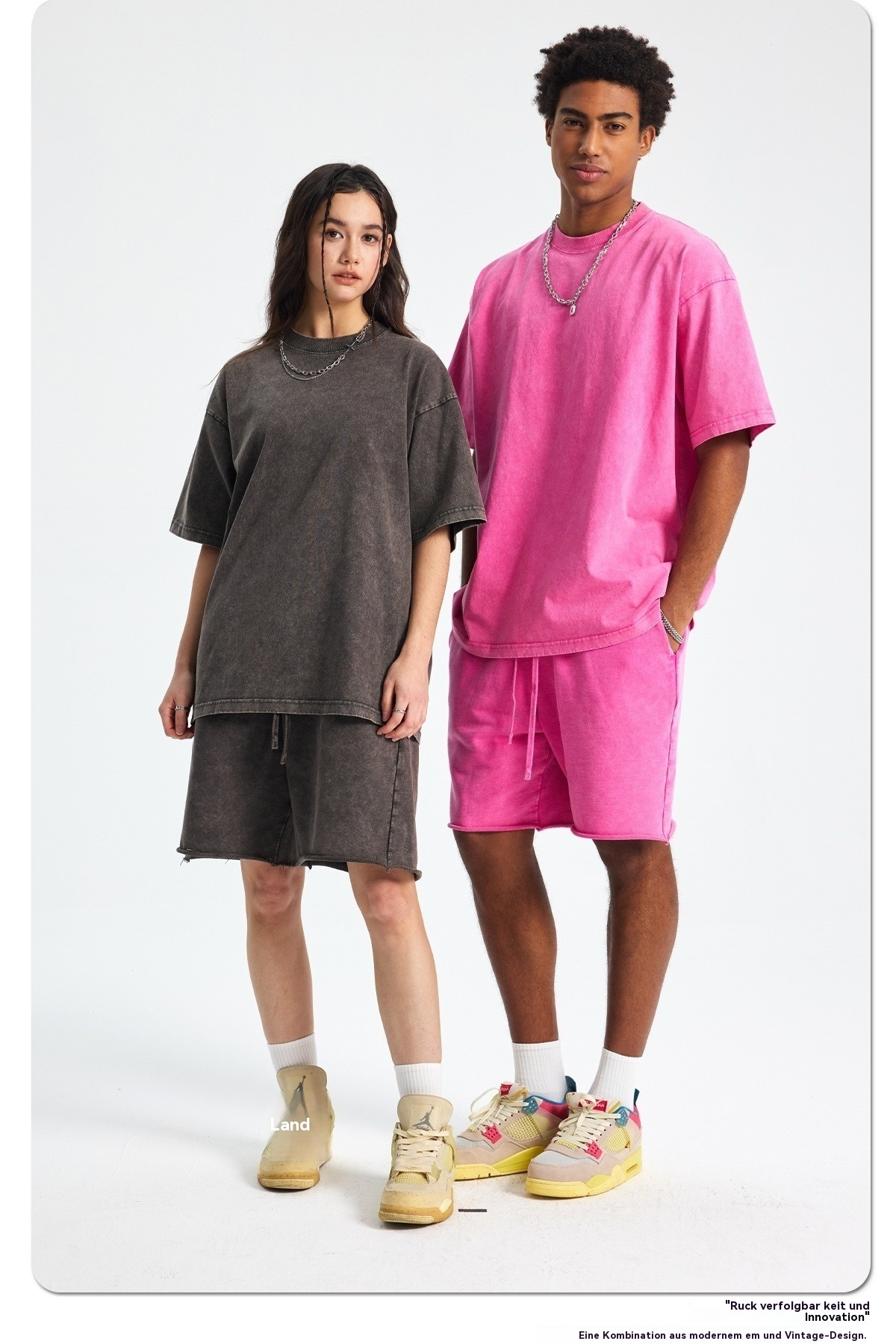 R&B | Batik gewaschenes altes Herren-T-Shirt