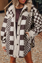 R&B | Skakternet Hemdjacke Baumwollmischung Modern und Stilvoll