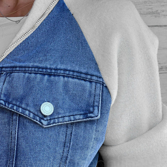 R&B | Klassische Lässige Damen Jeansjacke