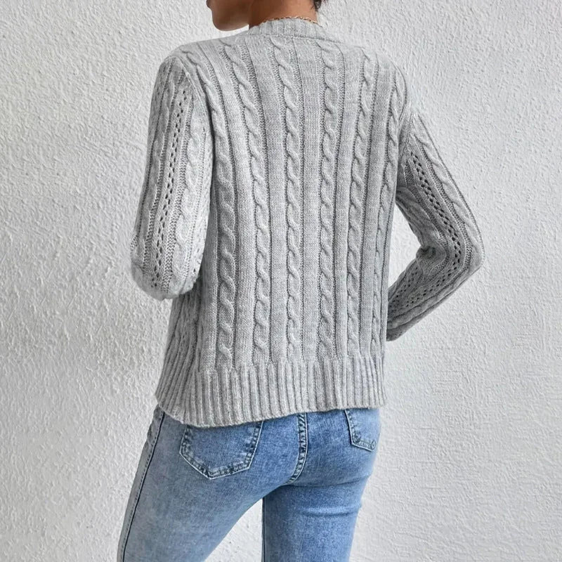 R&B | Gemütlicher Cardigan mit Knöpfen für Frauen