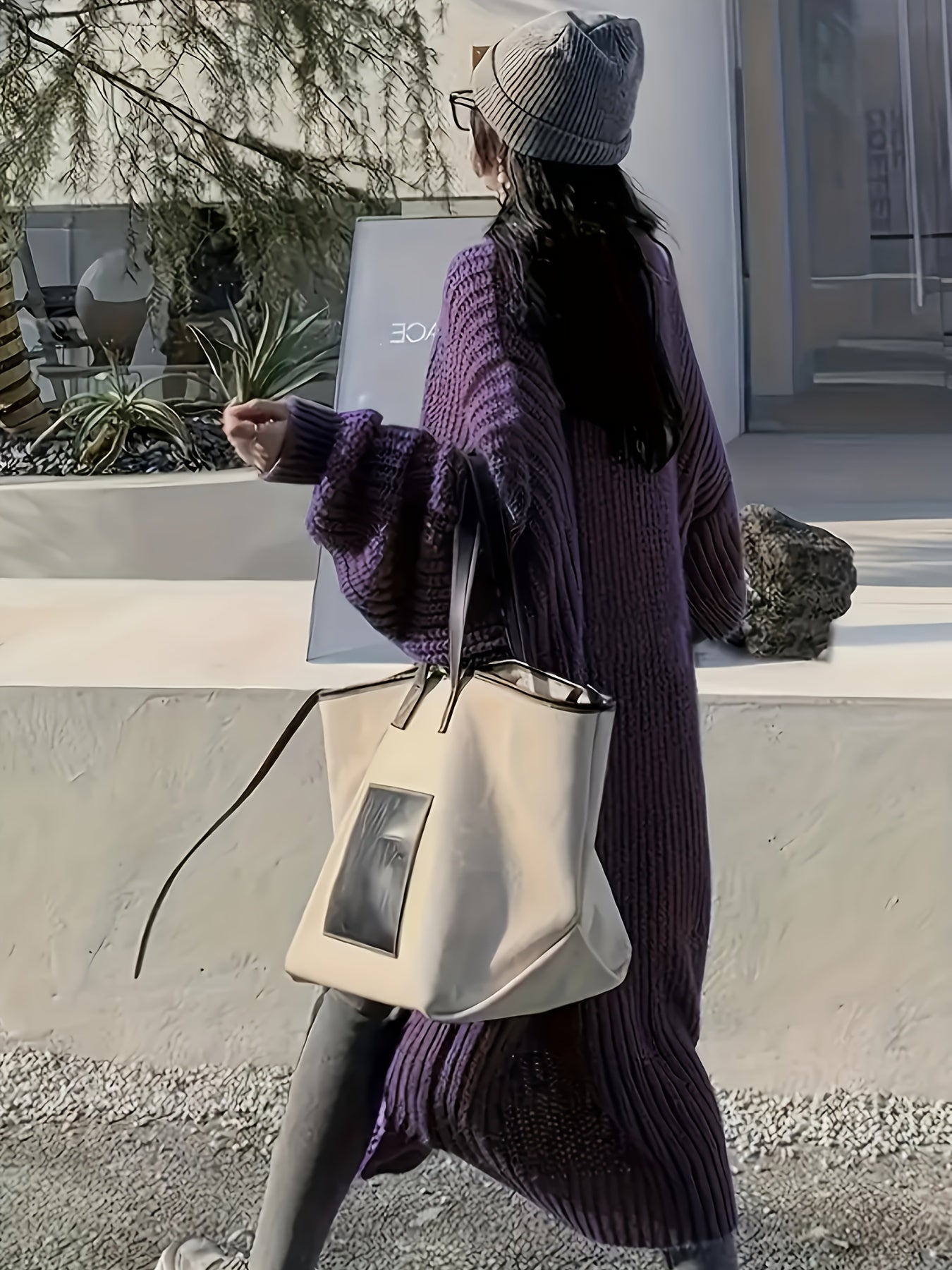 R&B | Strickjacke mit Gürtel für Damen