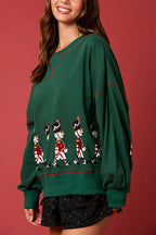 R&B | Weihnachts Soldat Pailletten Langarm Freizeit Sweatshirt