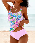 R&B | Tankini mit Frischem Blumendruck