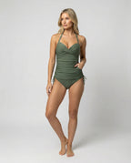 R&B | Tankini Von Byvera mit V-Ausschnitt Im Leopardenmuster