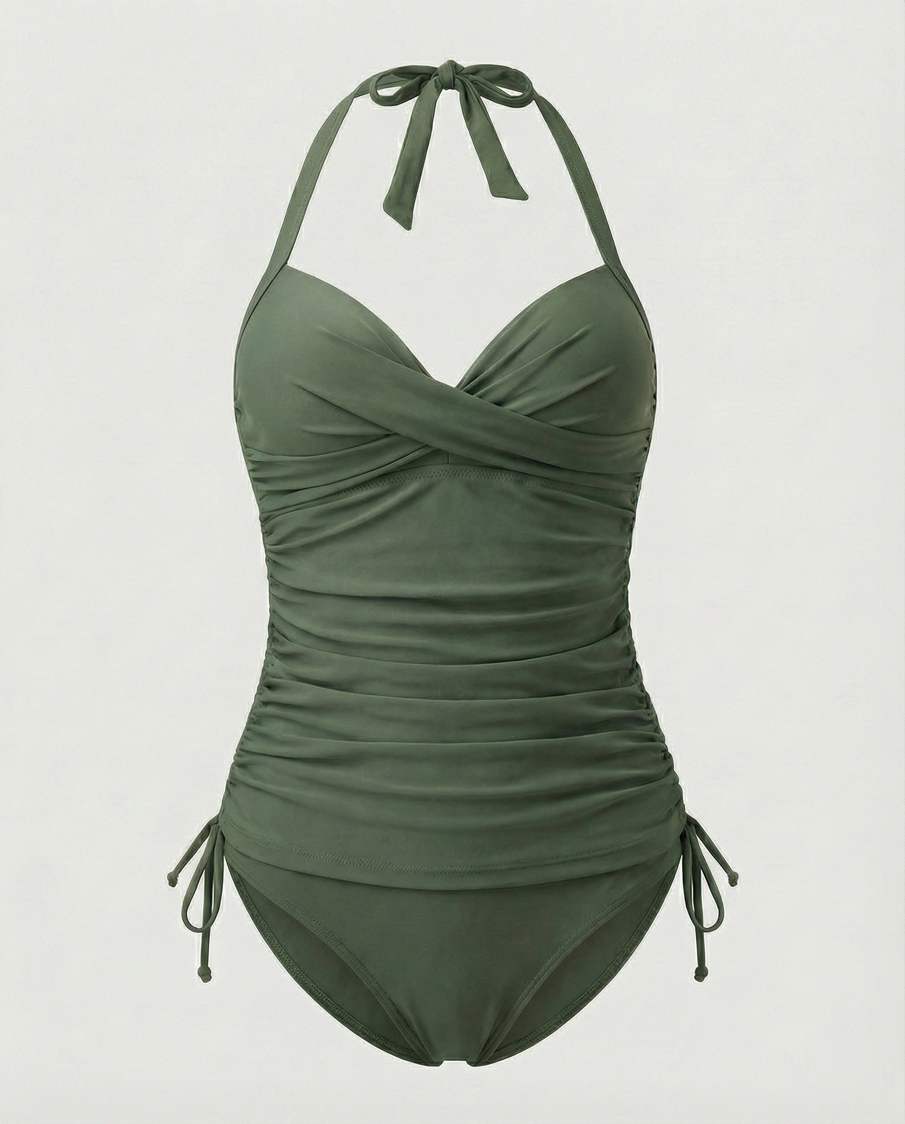 R&B | Tankini Von Byvera mit V-Ausschnitt Im Leopardenmuster