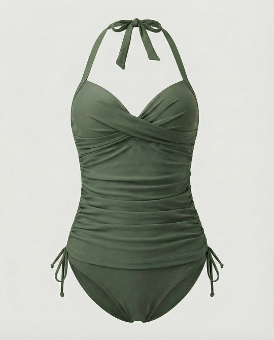 R&B | Tankini Von Byvera mit V-Ausschnitt Im Leopardenmuster