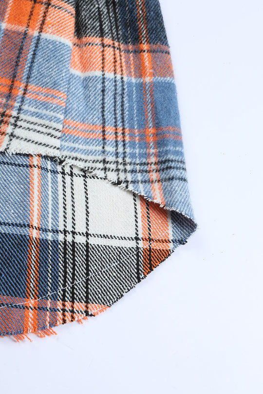 R&B | Checkered Shirt With A-cut Cotton Blend Ideal for Everyday Look