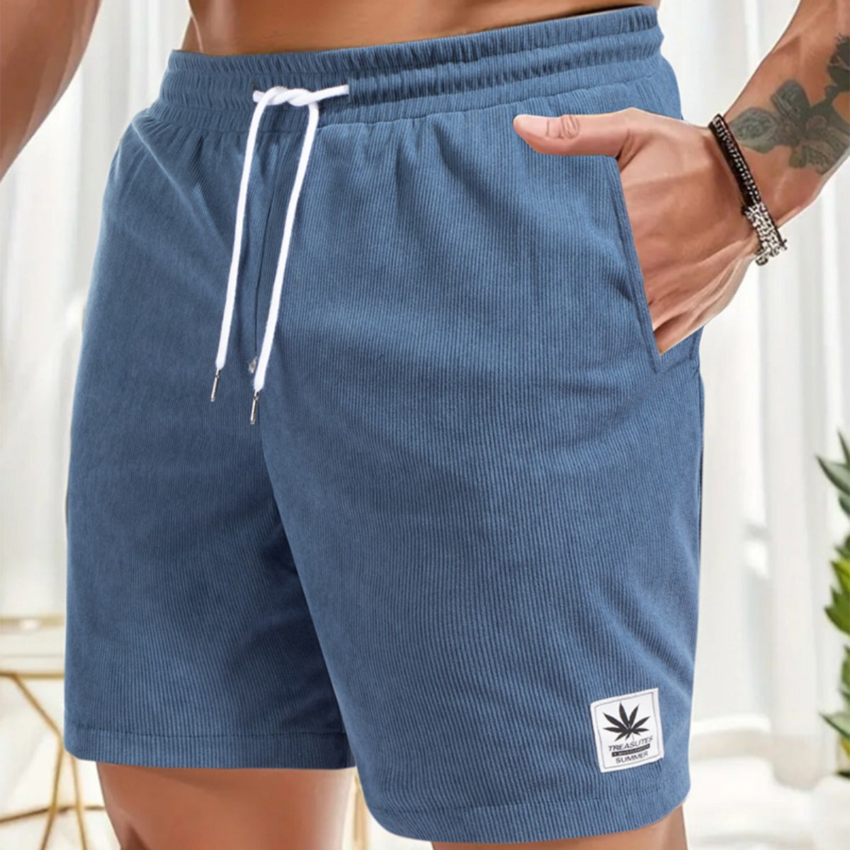 R&B | Sommer Casual Shorts mit Kordelzug