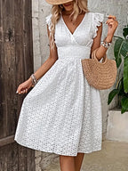 R&B | Wickelkleid mit Raffung Femininer Chic für Jeden Anlass