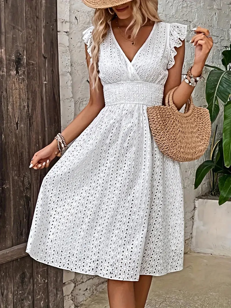 R&B | Wickelkleid mit Raffung Femininer Chic für Jeden Anlass