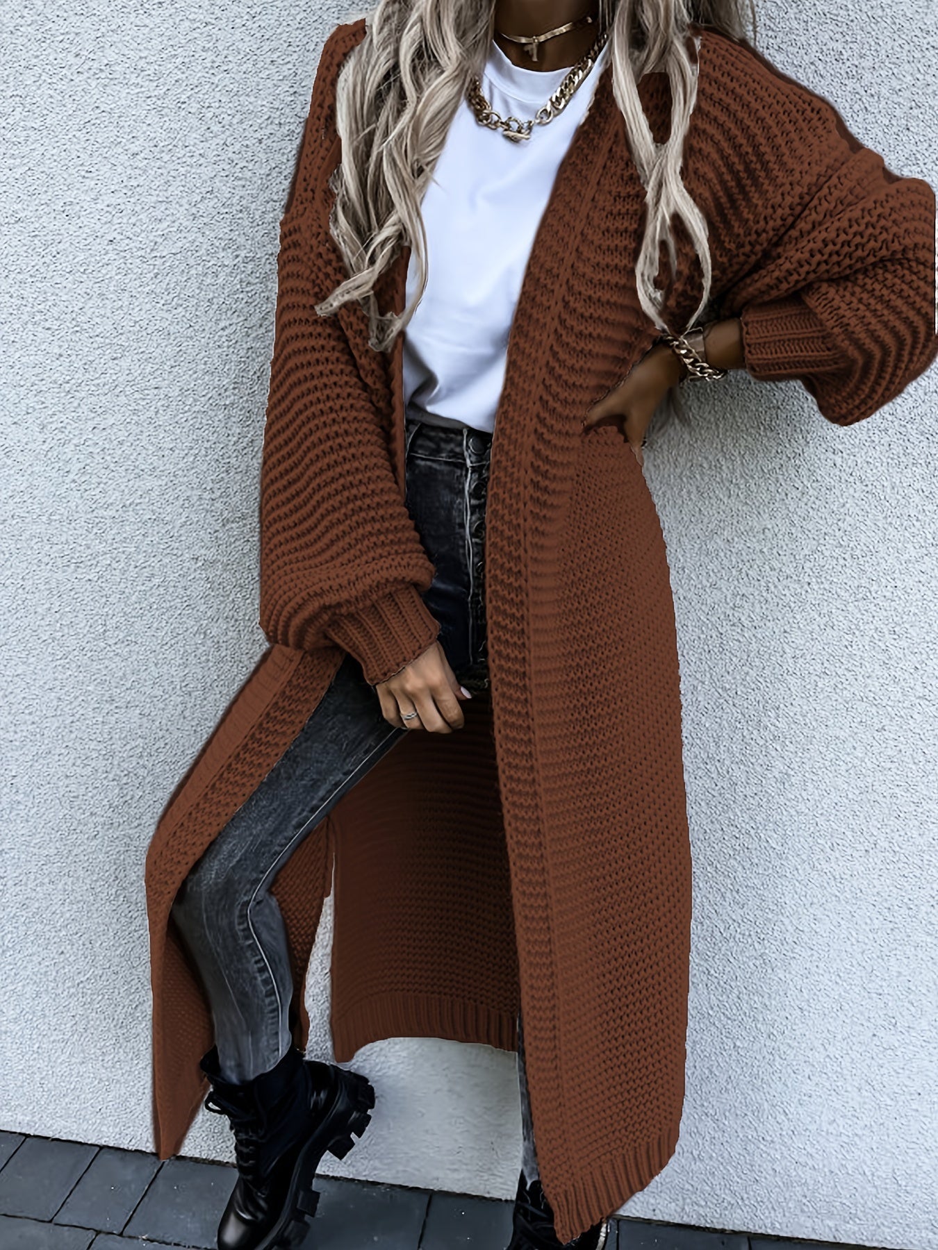 R&B | Lässige und Modische Strickjacke