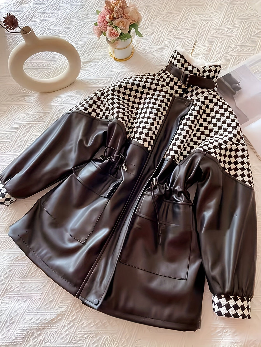 R&B | Damen-Plüschjacke für Herbst & Winter