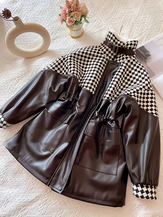 R&B | Damen-Plüschjacke für Herbst & Winter