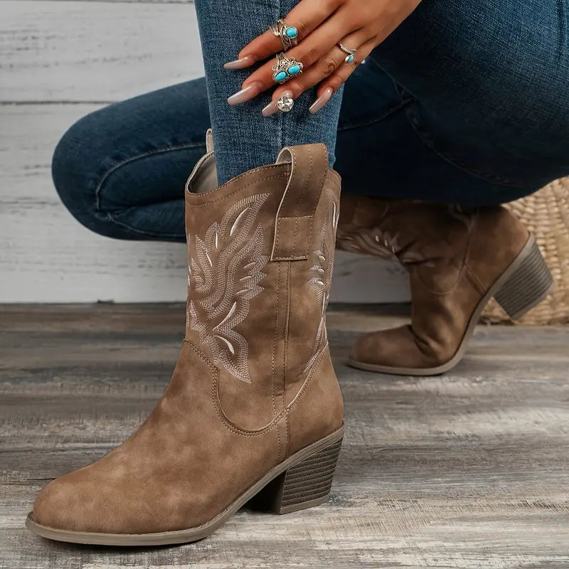 R&B | Retro High Heels Stiefel