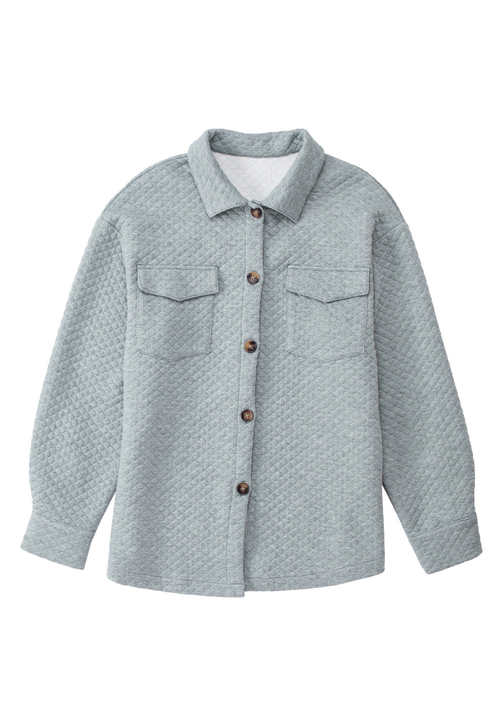 R&B | Leichtgewicht Gesteppte Hemdjacke Polyester Komfort und Stil