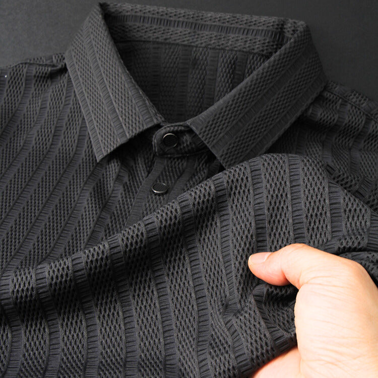 R&B | Herren Poloshirt Aus Seide