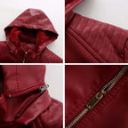 R&B | Damen abnehmbare Kapuzenjacke