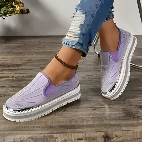 Bea | Elegante Damen Slipper mit funkelnden Strasssteinen R&B