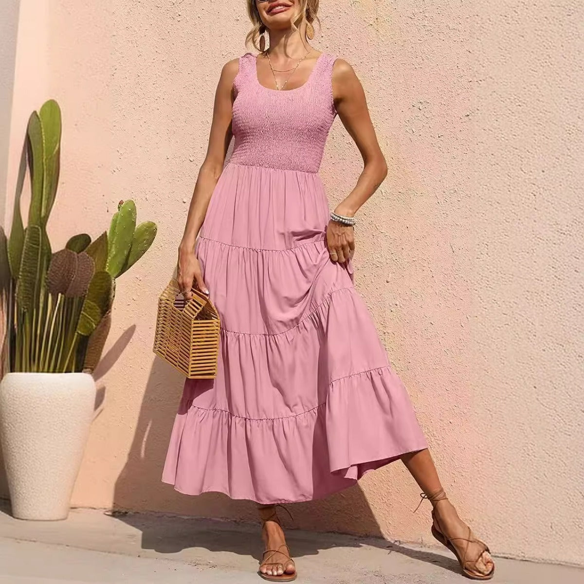 R&B | Hosenträger, die ein Wortkleid spleißen