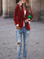 R&B | Elegante Samtjacke