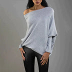 R&B | Asymmetrisch drapierter Pullover