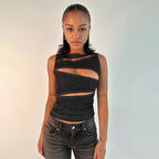 R&B | Top aus Jeansweste