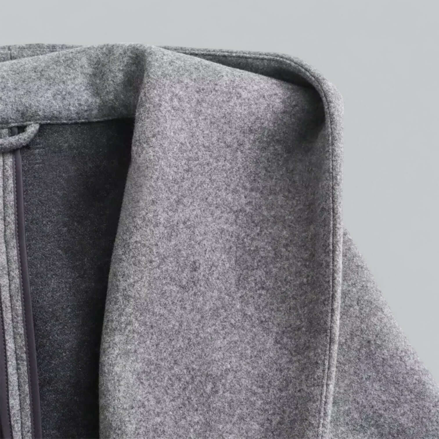 R&B | Damen Kapuzen Lang Trenchcoat