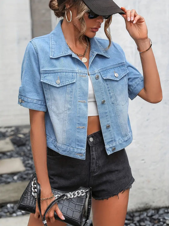 R&B | Kurze Denim Jacke