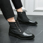 Elegante Herrenstiefel aus hochwertigem Leder R&B