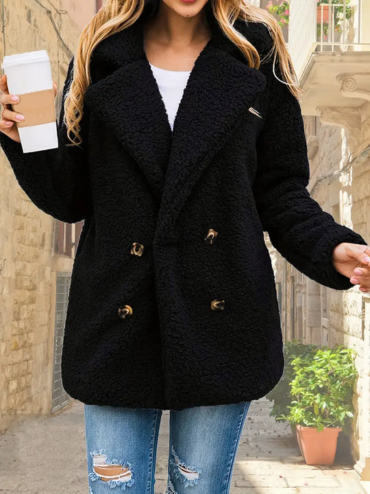 R&B | Fleece-Strickjacke