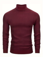 R&B | Rollkragenpullover Waffelstrick Polyester-mix