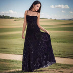 R&B | Perspektive Slim Fit Hosenträger Blumenkleid