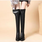 Elegante Lederstiefel für Damen, klassisch & trendy R&B R&B
