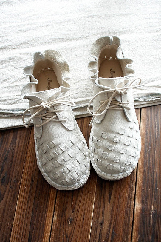 R&B | Retro Künstlerisch Echtes Damen Schuhe