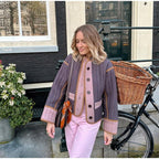 R&B | Übergangs-Damenjacke mit Knopfdetails