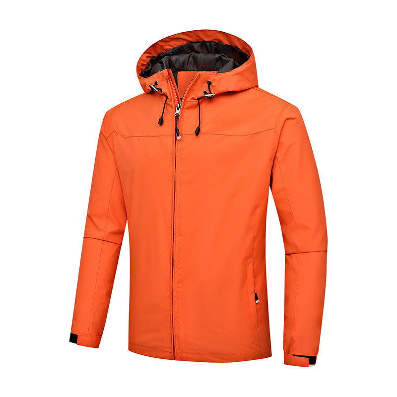 R&B | Wasser- und winddichte Jacke mit Kapuze