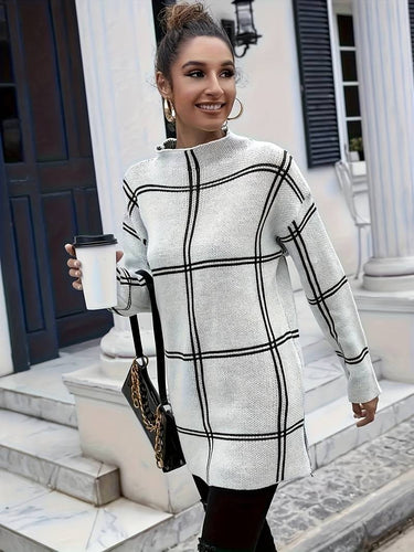 R&B | Kariertes Sweatshirt
