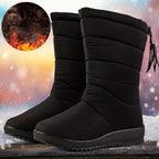 R&B | Wasserdichte Ultraleichte Kunstfell Gefütterte Quastenschnee Stiefel