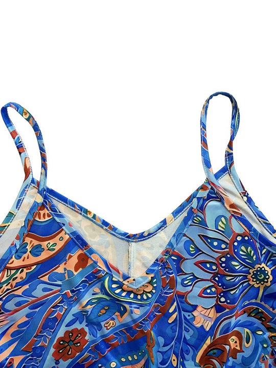 R&B – Ärmelloses Cami-Kleid Im Urlaubsstil