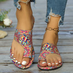 R&B | Florale Flip Flops für Frauen
