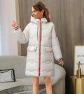 R&B | Wasser- und winddichte knielange Jacke