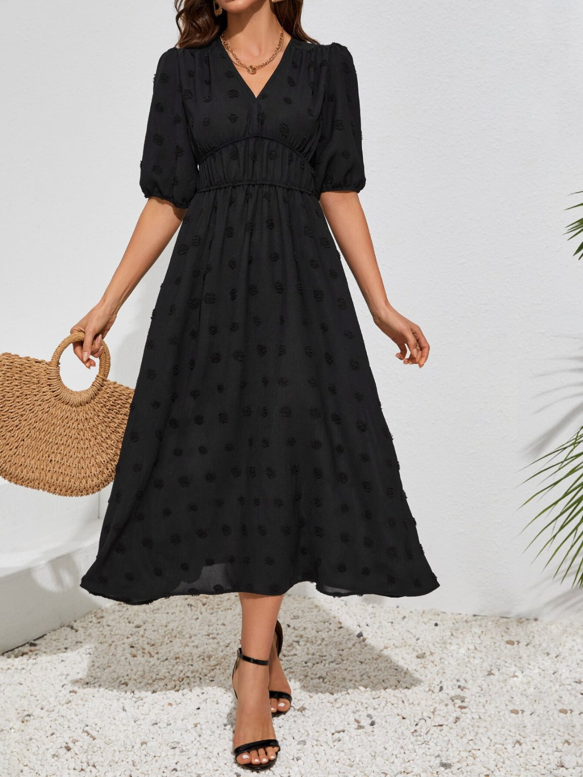 R&B | Bedrucktes Damenkleid